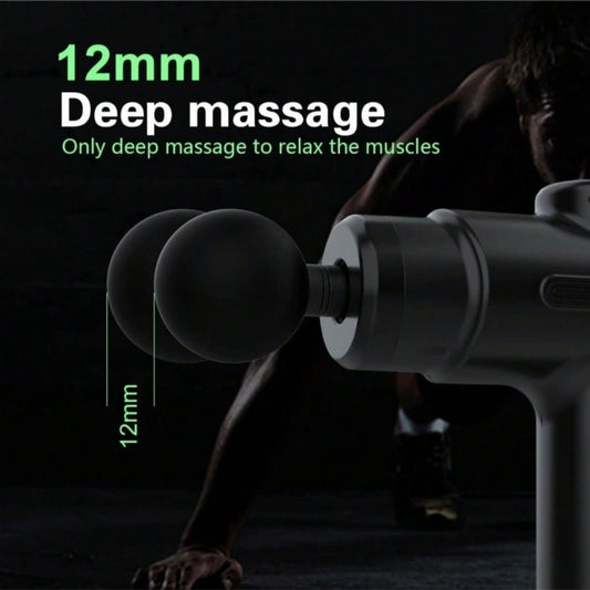 Revitalize Your Body: 2025 Handheld Massage Gun with Attachments - Fit Plus Now