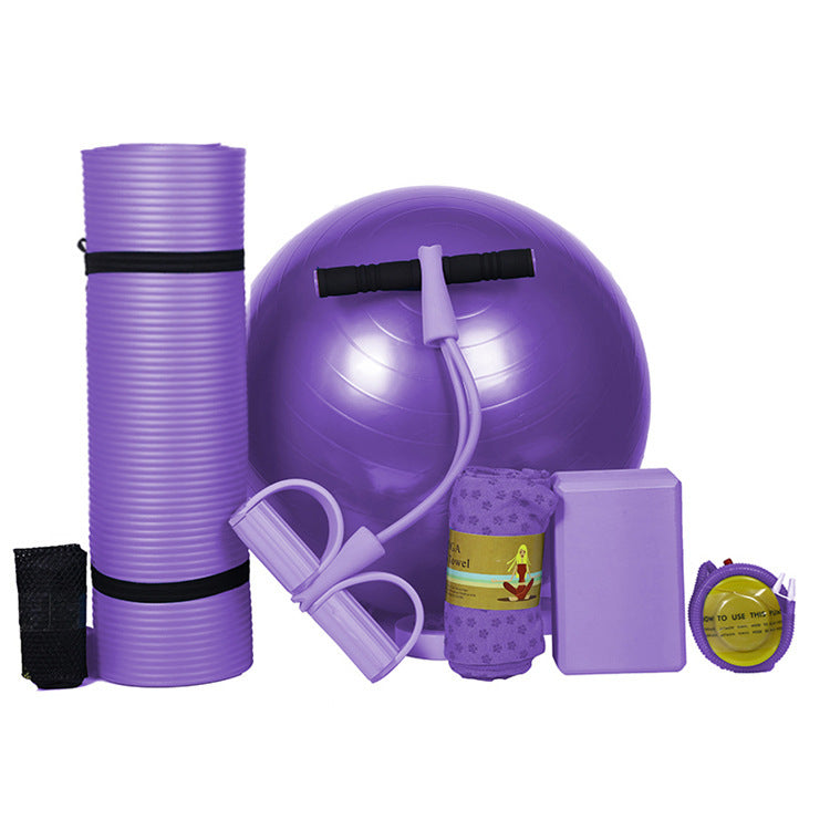 Complete Yoga & Pilates Bundle – 5 Piece Home Fitness Kit.