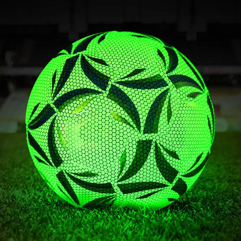 Luminate Glowing Soccer Training Ball – Night Practice Football. - Fit Plus Now