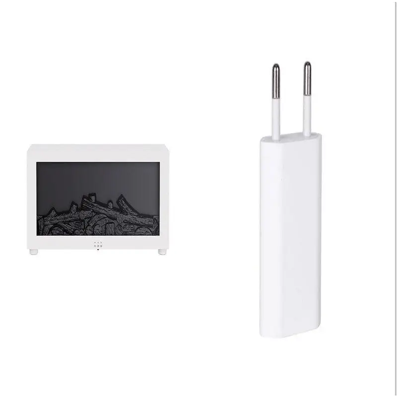 3D Flame Essential Oil Diffuser & Humidifier | Aromatherapy Mist with Fireplace Effect - Fit Plus Now