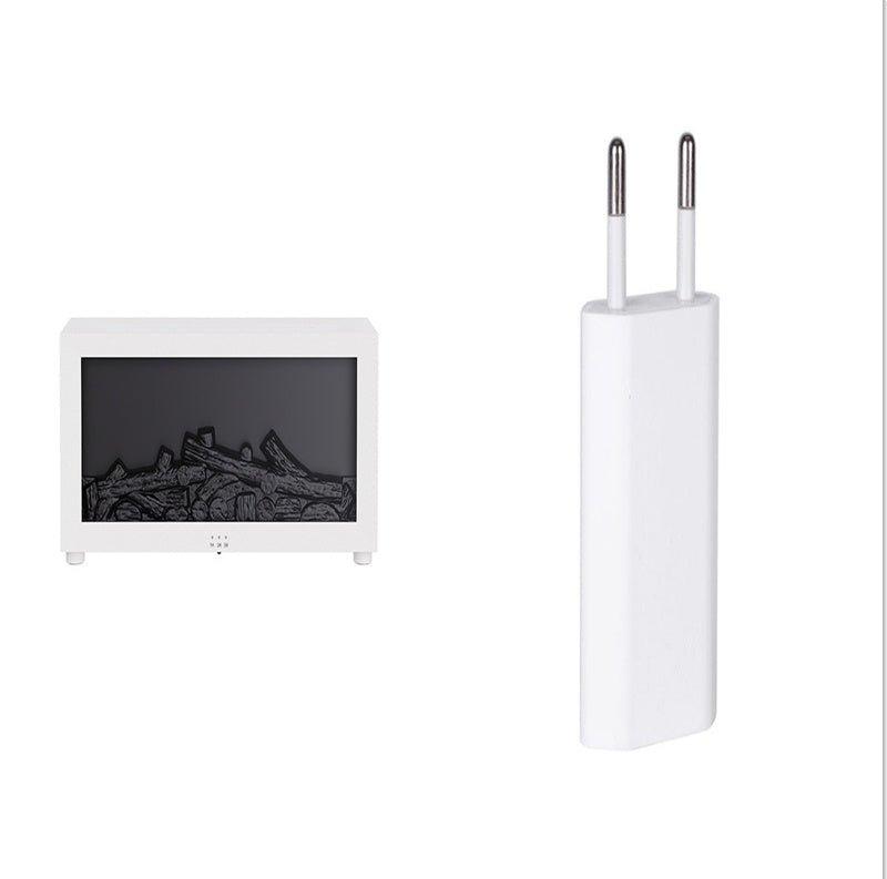 3D Flame Essential Oil Diffuser & Humidifier | Aromatherapy Mist with Fireplace Effect - Fit Plus Now