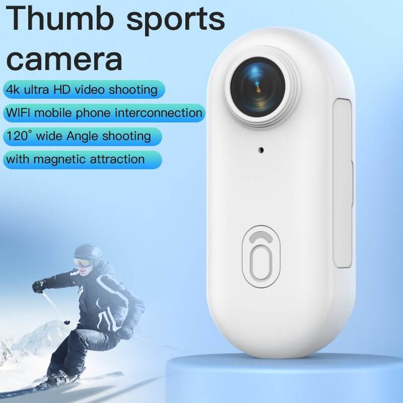 4K Mini Action Camera for Helmet, Bike & Body β Outdoor Sports Cam - Fit Plus Now
