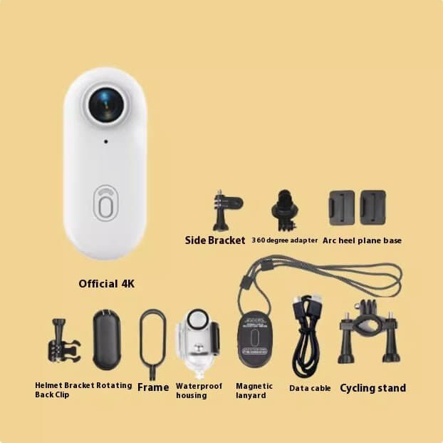 4K Mini Action Camera for Helmet, Bike & Body β Outdoor Sports Cam - Fit Plus Now
