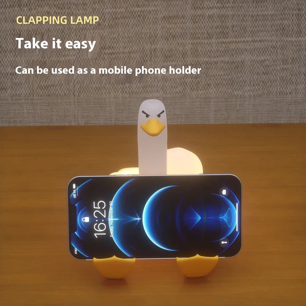 Amazon Cross-Border Creative Gift – Middle Finger Duck Night Lamp. - Fit Plus Now