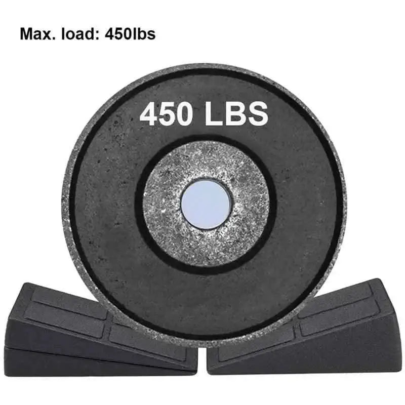 Adjustable Squat Wedge Blocks Set for Squats and Leg Activation.