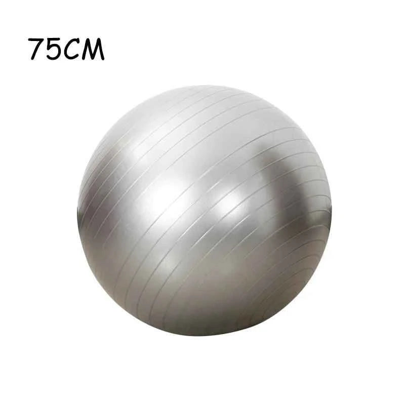 Anti-Burst PVC Yoga Ball for Core Strength & Balance | Home Gym Fitness Stability Ball.