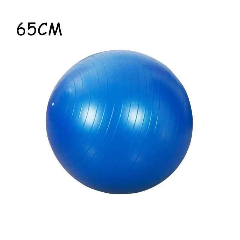 Anti-Burst PVC Yoga Ball for Core Strength & Balance | Home Gym Fitness Stability Ball.