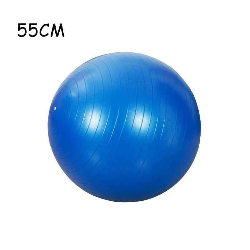 Anti-Burst PVC Yoga Ball for Core Strength & Balance | Home Gym Fitness Stability Ball.