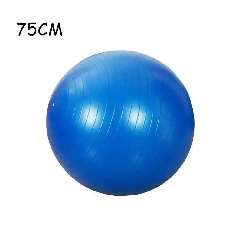 Anti-Burst PVC Yoga Ball for Core Strength & Balance | Home Gym Fitness Stability Ball.