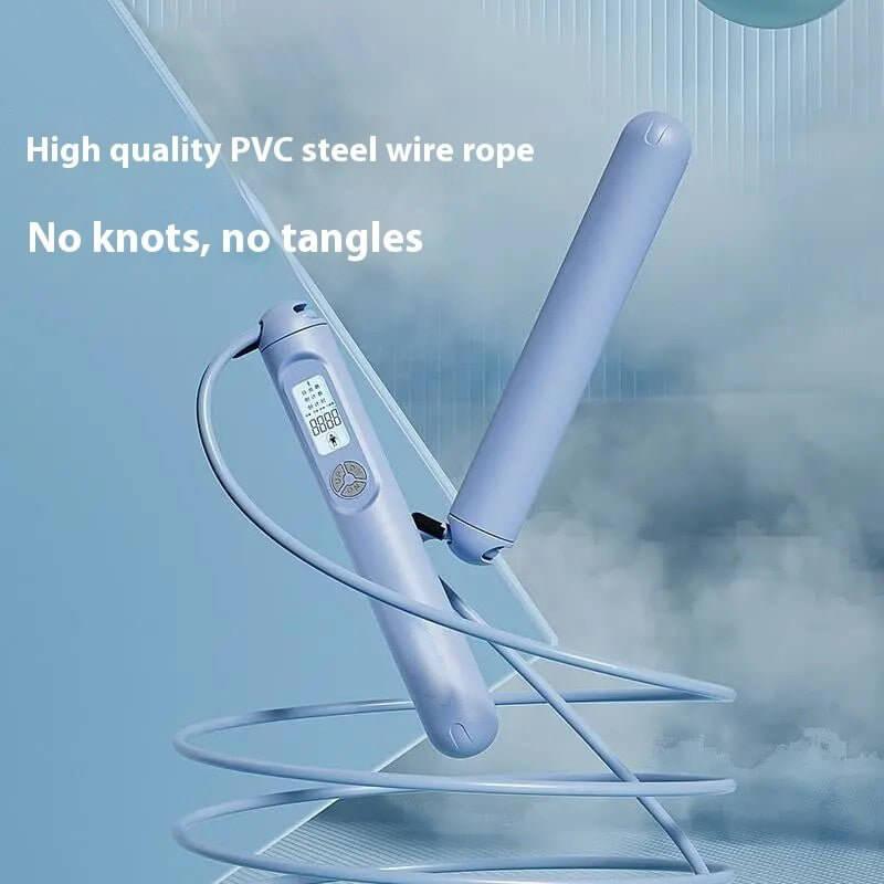 Bluetooth Smart Weight-bearing Cordless Skipping Rope - Fit Plus Now
