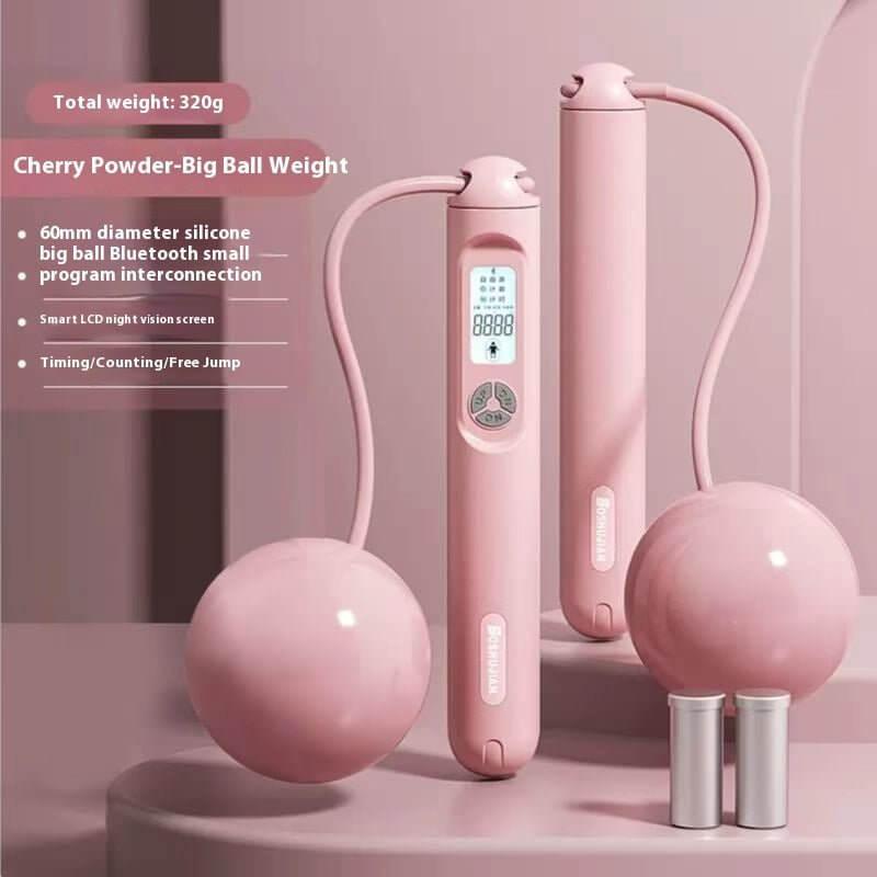 Bluetooth Smart Weight-bearing Cordless Skipping Rope - Fit Plus Now