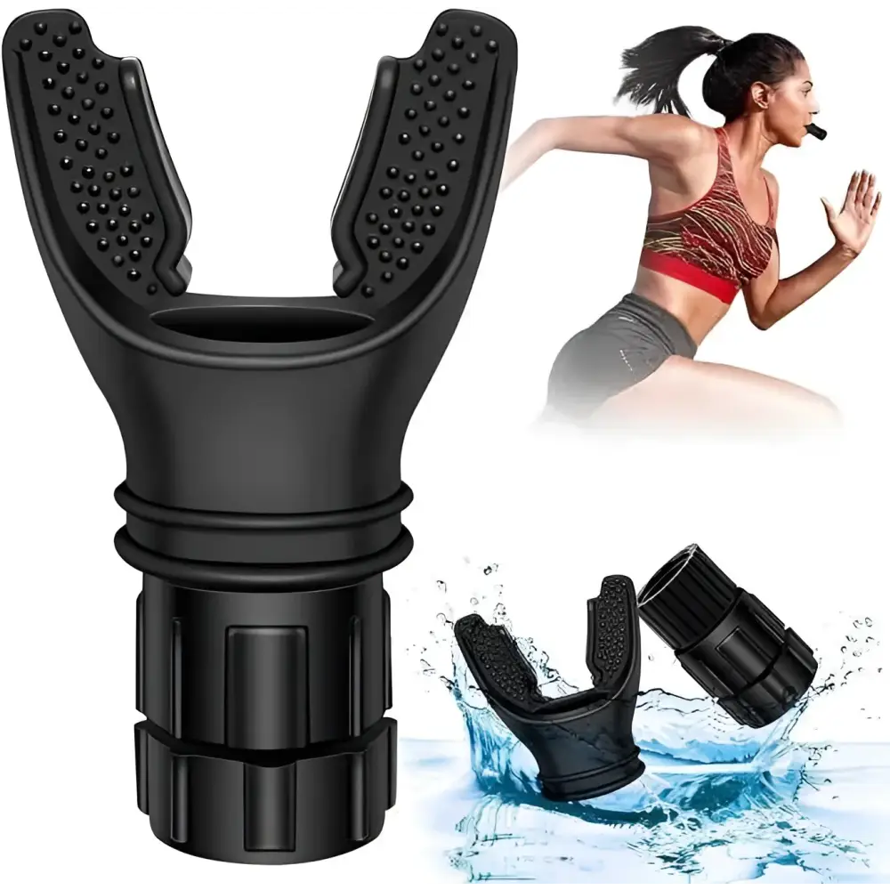 Breathing Trainer Respirator – Lung Exercise Device for Athletes, COPD, and Respiratory Recovery.