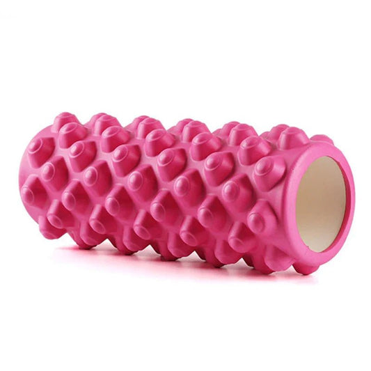 Concentric Circle Foam Roller for Muscle Relaxation – Yoga Pillar Roller.