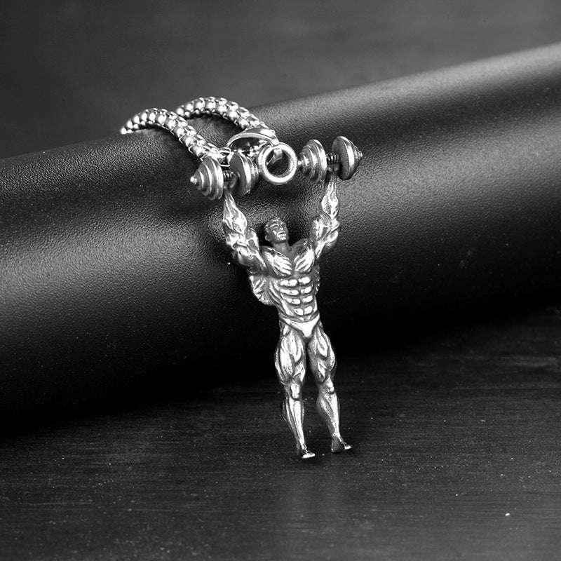 Couple Fitness Pendant – Strong Together, Fit Forever