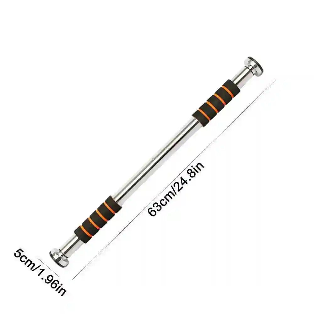 Door Frame Pull-Up Bar 440lbs Capacity - Home Fitness Strength Trainer.