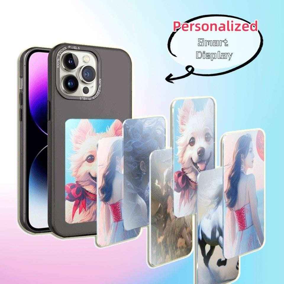 E-Ink Screen Phone Case | Battery-Free Custom Display.