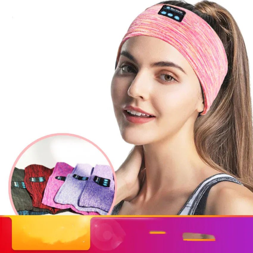 Wireless Bluetooth Headband – Comfort & Connectivity - Fit Plus Now
