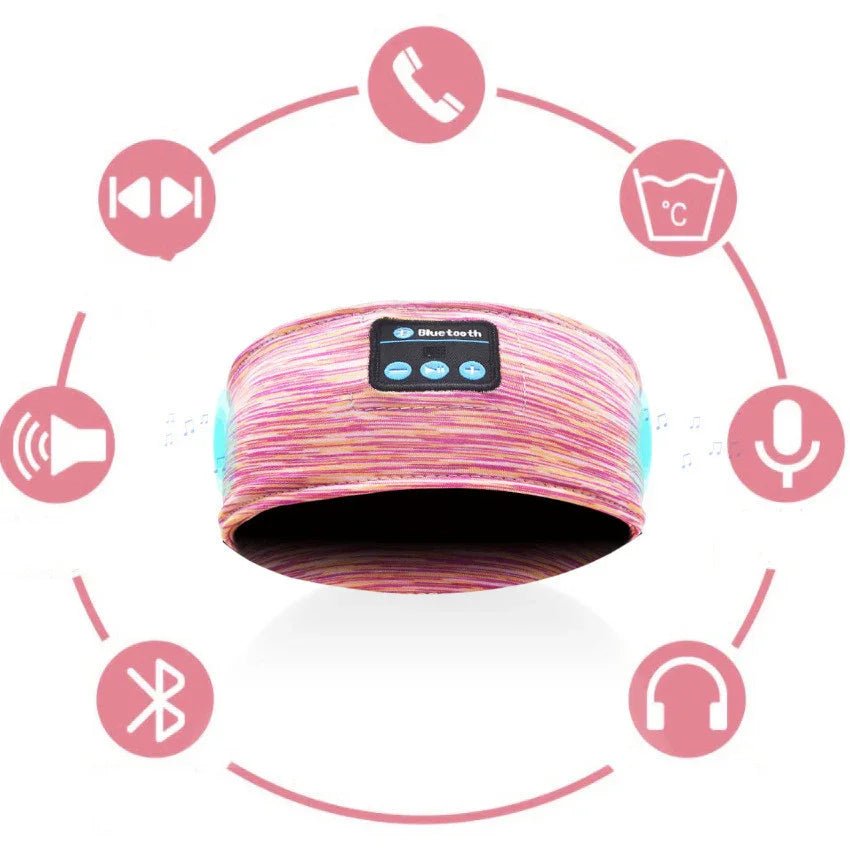 Wireless Bluetooth Headband – Comfort & Connectivity - Fit Plus Now