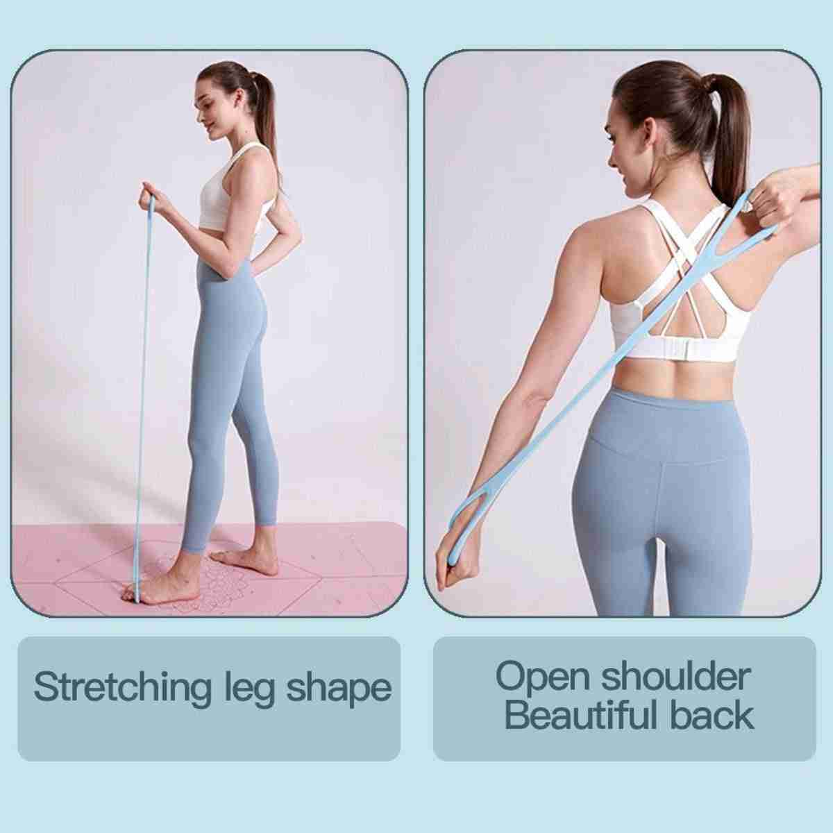 8-Shape Resistance Bands Set – Warm-Up & Mobility Support 4 Fit Plus Now