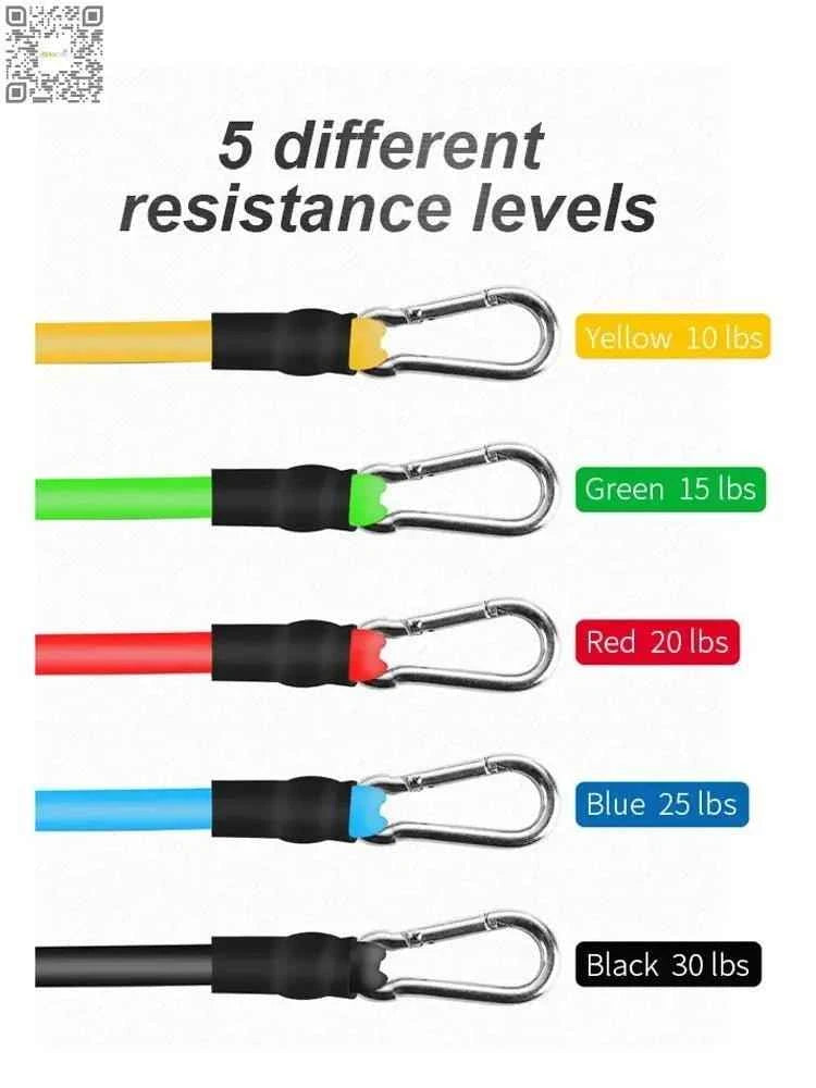 Fit Plus Now Adjustable Strength Training Bands Set
