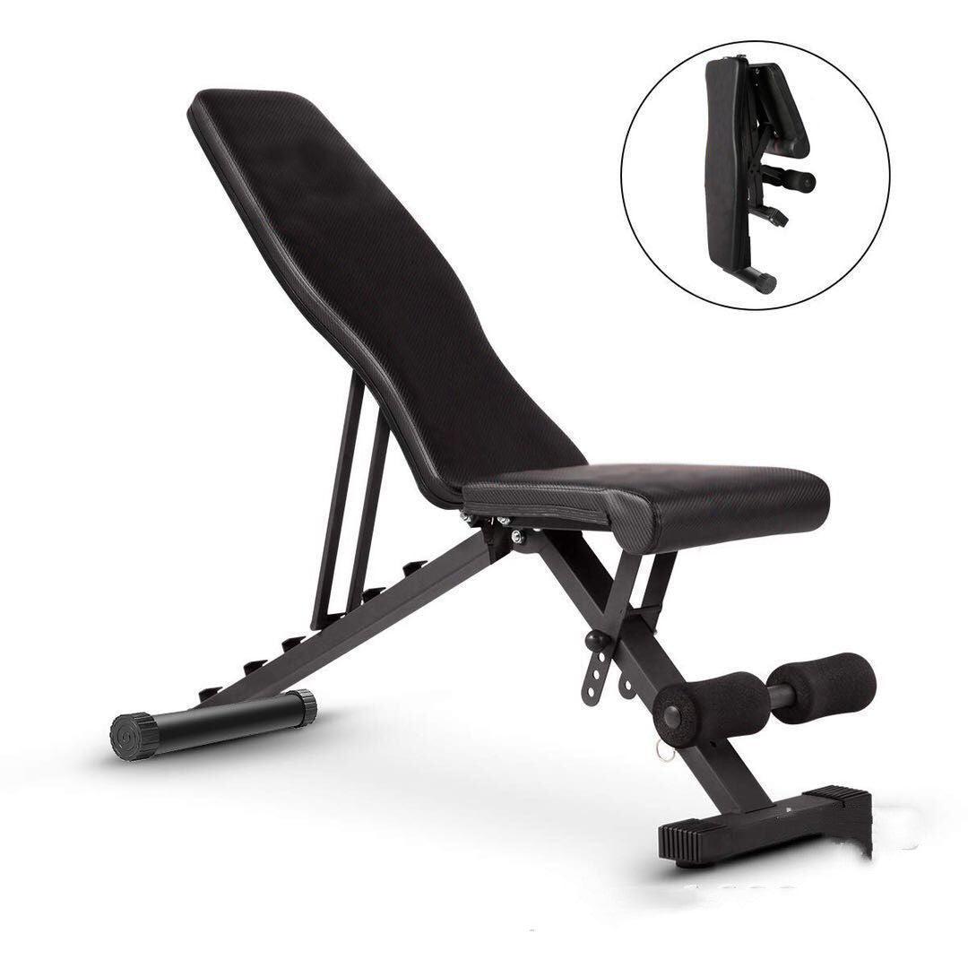 Foldable Dumbbell Bench | Home Strength Training. - Fit Plus Now