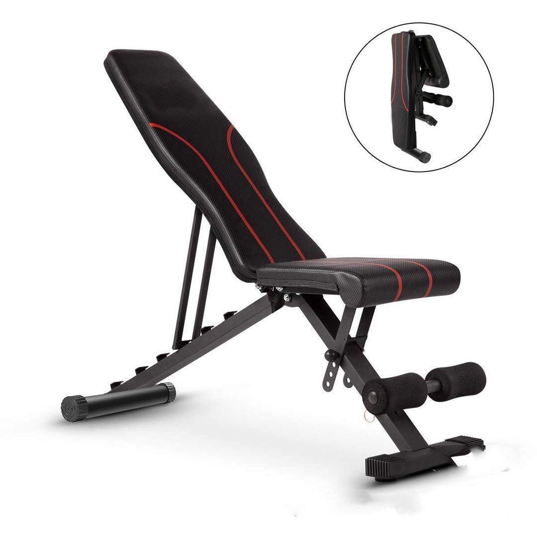 Foldable Dumbbell Bench | Home Strength Training. - Fit Plus Now