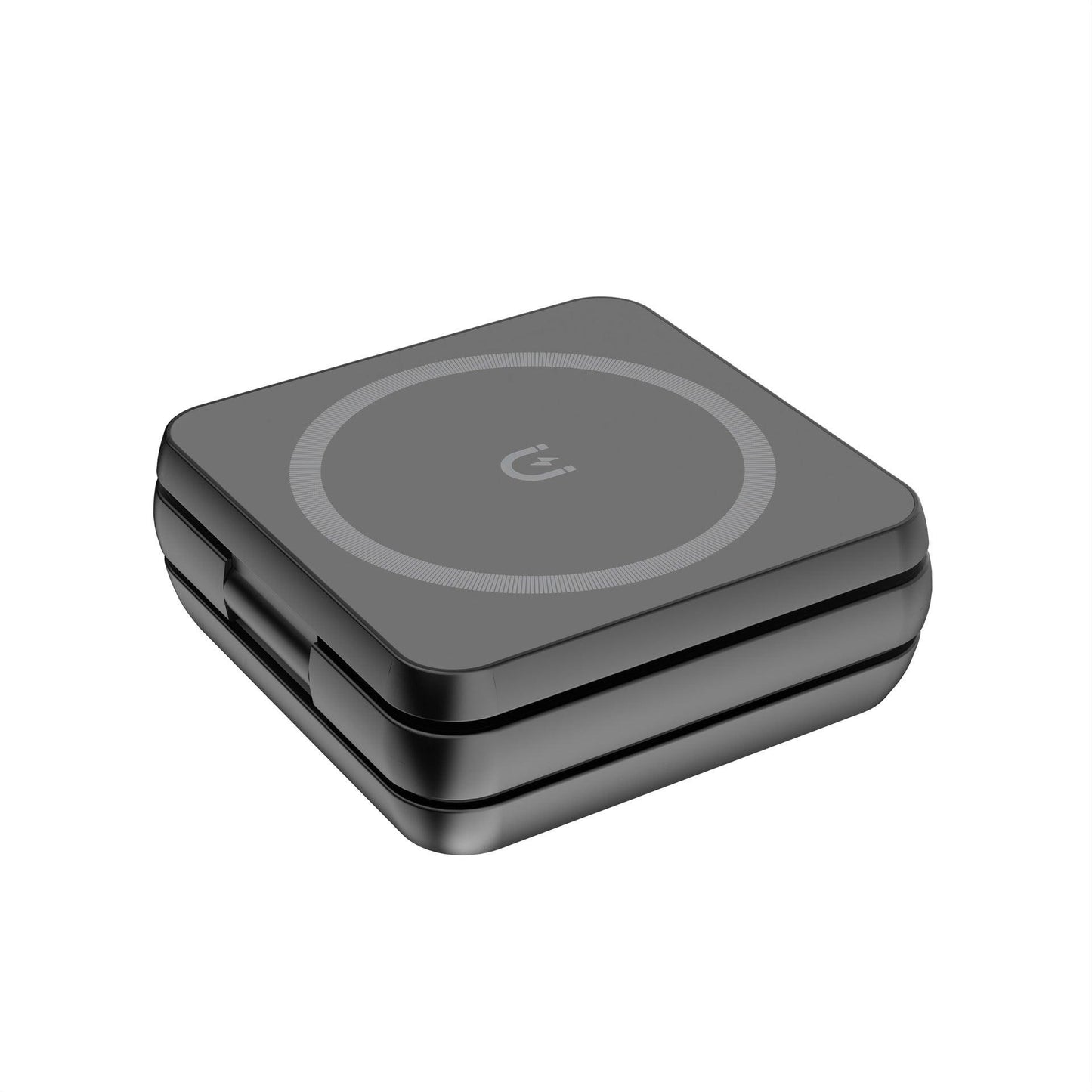 Folding Three-in-one Wireless Charger Portable Magnetic Suction - Fit Plus Now