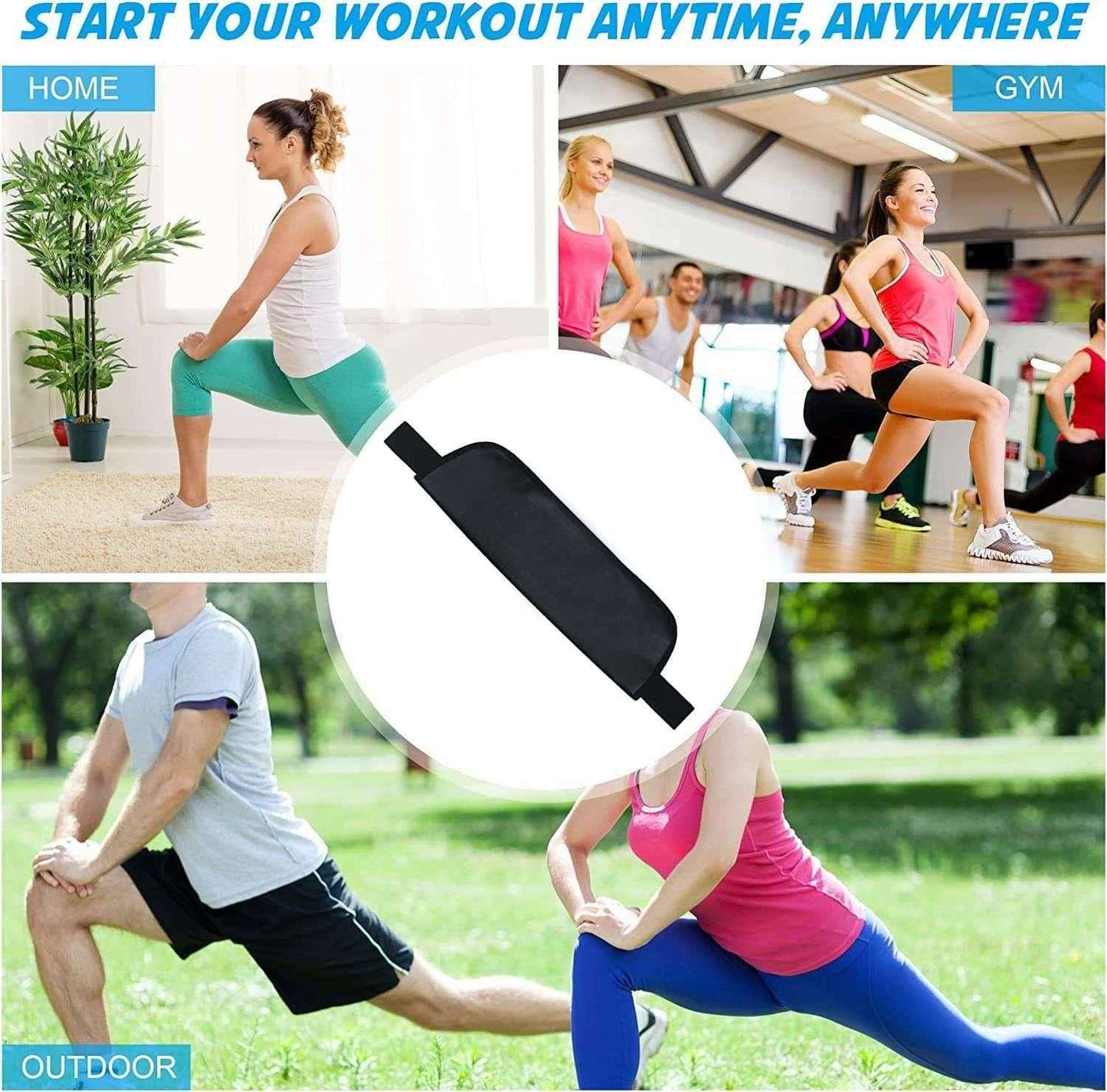 Glute Activation Belt & Hip Thrust Pad – Lift Heavier, Build Bigger, No Pain.