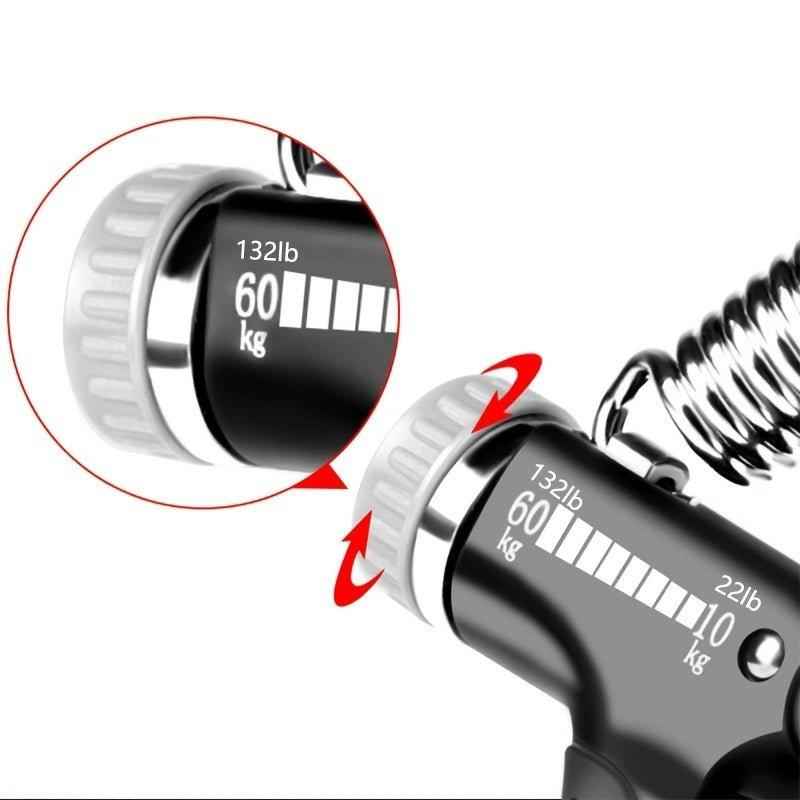 Hand Grip Strength Trainer – Adjustable Resistance for Training & Rehab.