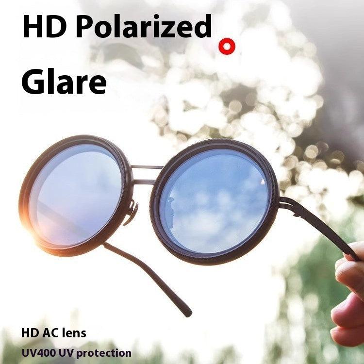Handmade ND9 Polarized Sunglasses – Adjustable Fit | UV Protection & Style - Fit Plus Now