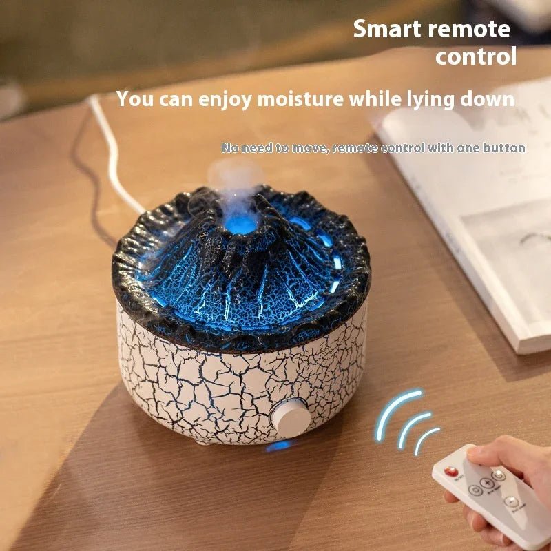 Lava Volcano Aroma Diffuser Smoke Ring Humidifier. - Fit Plus Now