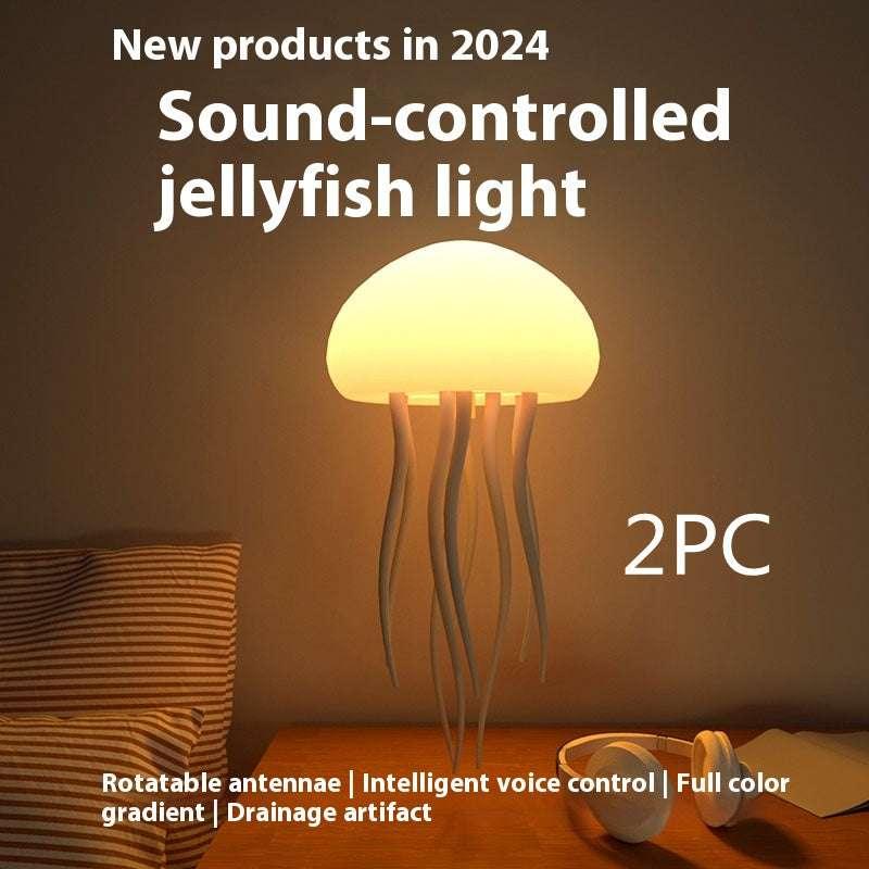 LED Jellyfish Lamp – Hypnotic Mood Light for Stress Relief & Better Sleep. - Fit Plus Now