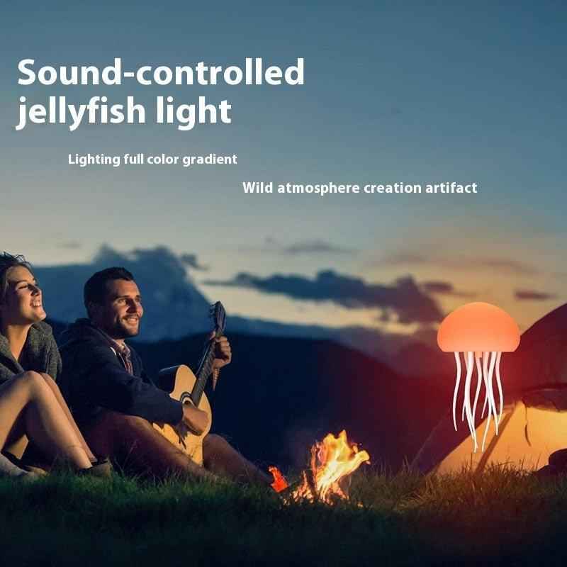 LED Jellyfish Lamp – Hypnotic Mood Light for Stress Relief & Better Sleep.