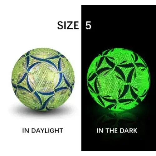 Luminate Glowing Soccer Training Ball – Night Practice Football. - Fit Plus Now