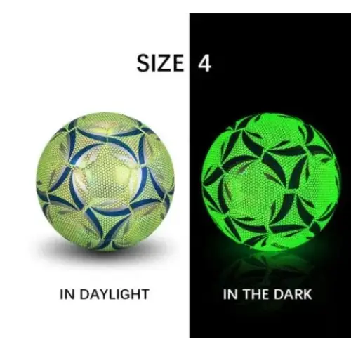 Luminate Glowing Soccer Training Ball – Night Practice Football. - Fit Plus Now