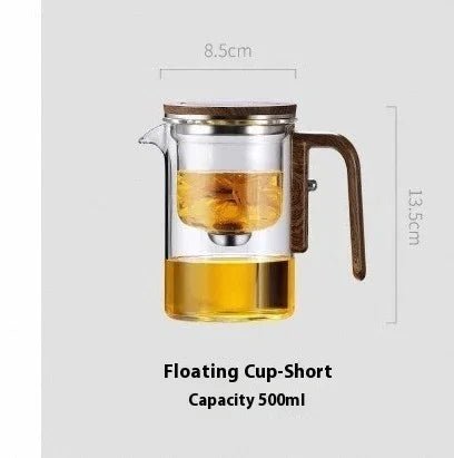 Magnetic Glass Tea Infuser Teapot.