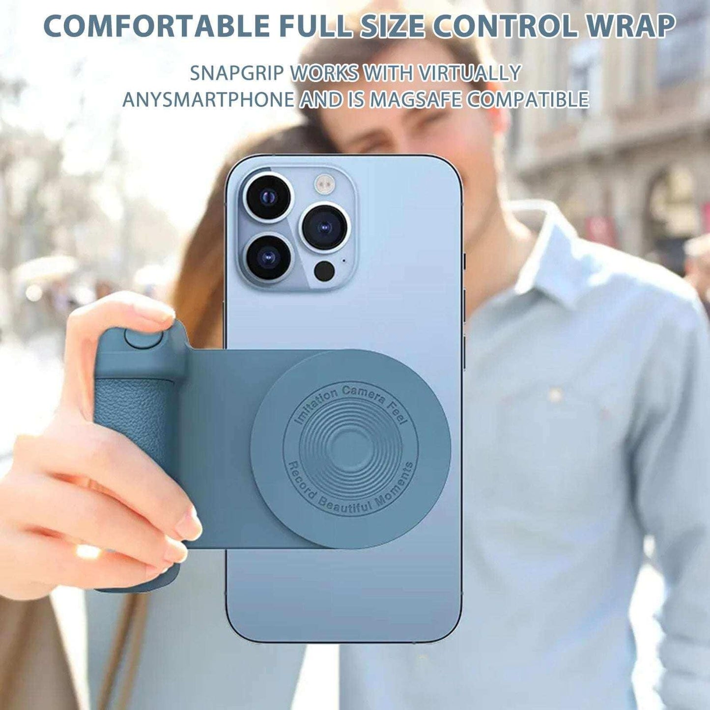 Magnetic Phone Grip & Camera Stabilizer 3-in-1 - Fit Plus Now