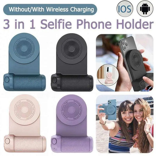 Magnetic Phone Grip & Camera Stabilizer 3-in-1