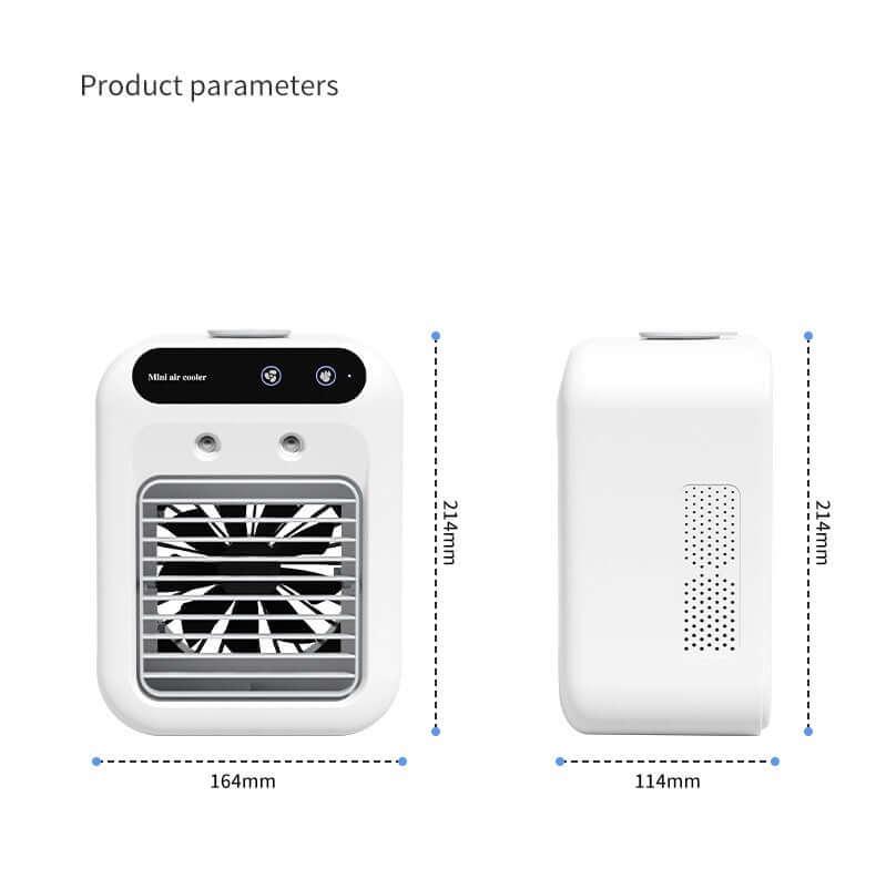 Mini Portable Air Conditioner & Cooler Fan. - Fit Plus Now