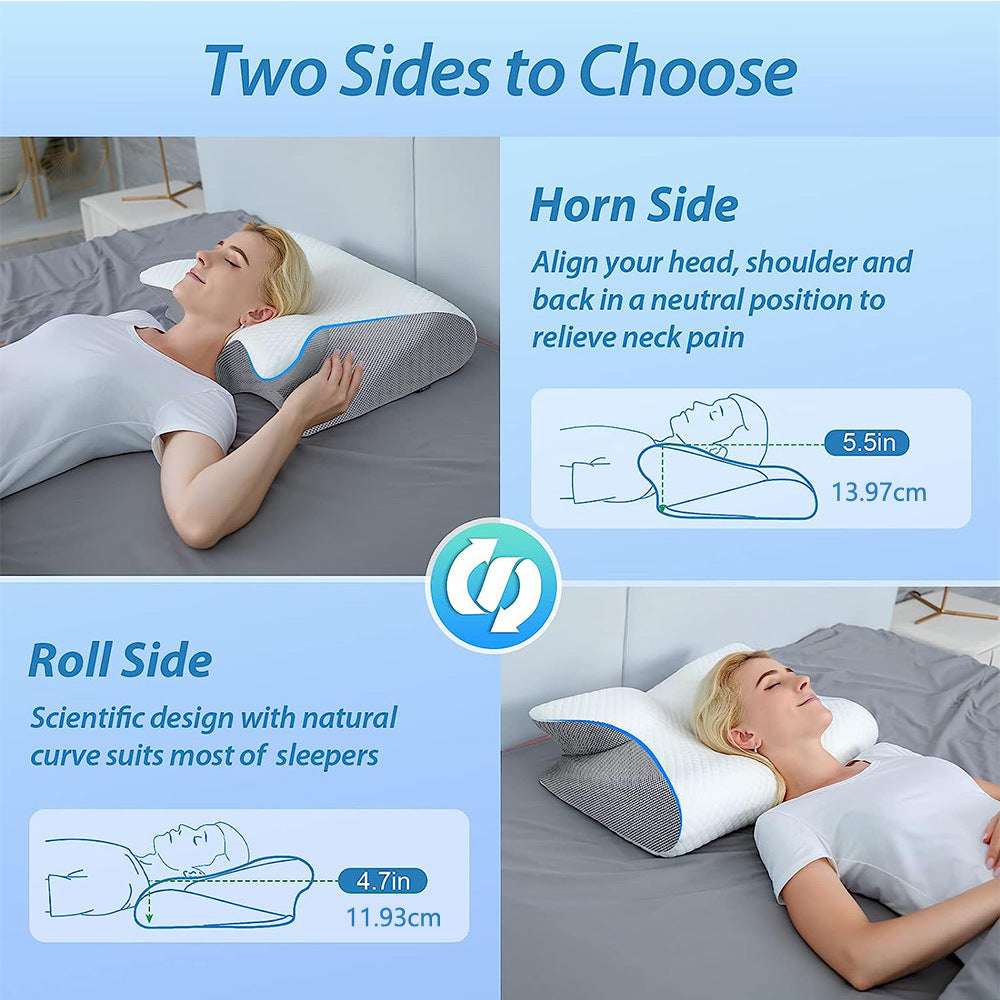 Neck Memory Home Sleep Pillow - Fit Plus Now