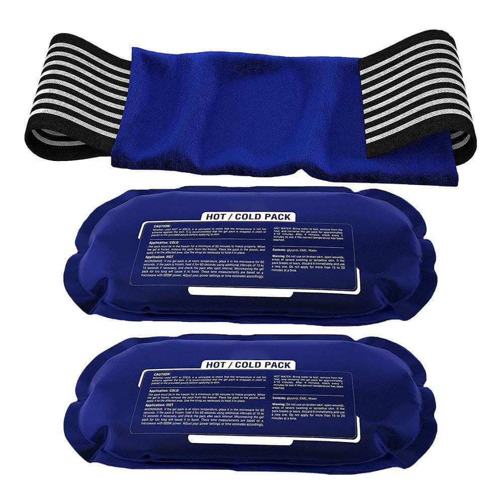 Nylon Strap Ice Pack – Hot & Cold Therapy for Injuries & Pain Relie - Fit Plus Now