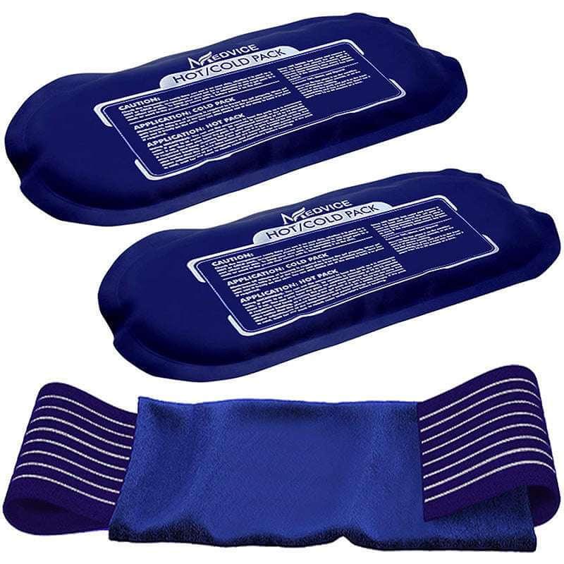 Nylon Strap Ice Pack – Hot & Cold Therapy for Injuries & Pain Relie - Fit Plus Now