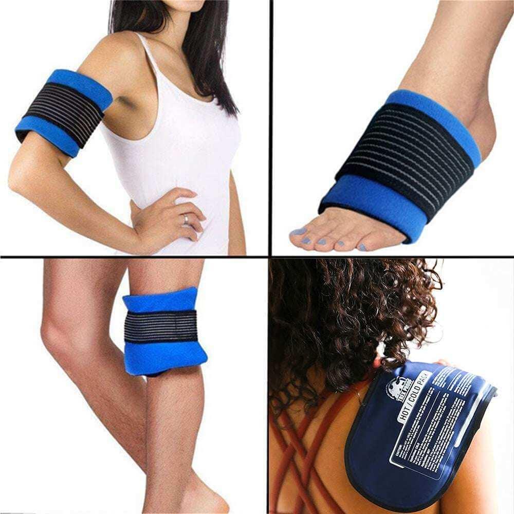 Nylon Strap Ice Pack – Hot & Cold Therapy for Injuries & Pain Relie - Fit Plus Now
