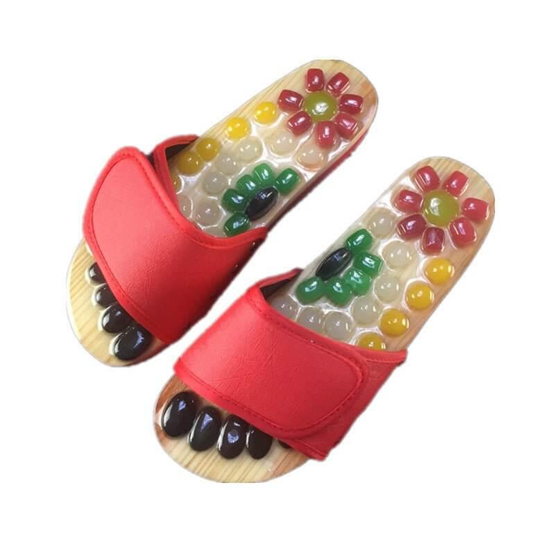 Pebble Reflexology Slippers | Foot Pain Relief. - Fit Plus Now