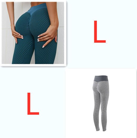 Plaid Leggings Fitness Yoga Pants Women's Seamless High Waist Breathable Gym Leggings - Fit Plus Now