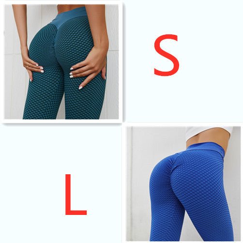 Plaid Leggings Fitness Yoga Pants Women's Seamless High Waist Breathable Gym Leggings - Fit Plus Now