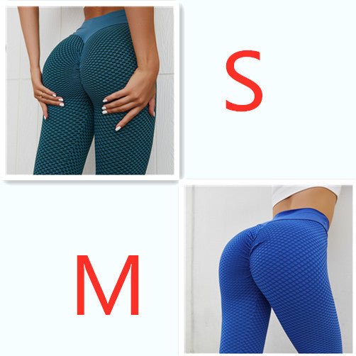Plaid Leggings Fitness Yoga Pants Women's Seamless High Waist Breathable Gym Leggings - Fit Plus Now