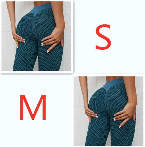 Plaid Leggings Fitness Yoga Pants Women's Seamless High Waist Breathable Gym Leggings - Fit Plus Now