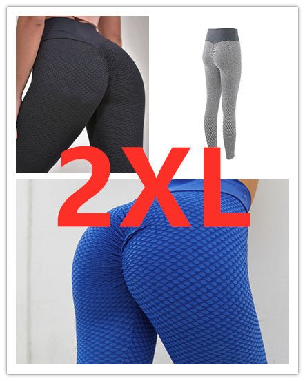 Plaid Leggings Fitness Yoga Pants Women's Seamless High Waist Breathable Gym Leggings - Fit Plus Now