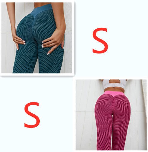 Plaid Leggings Fitness Yoga Pants Women's Seamless High Waist Breathable Gym Leggings - Fit Plus Now